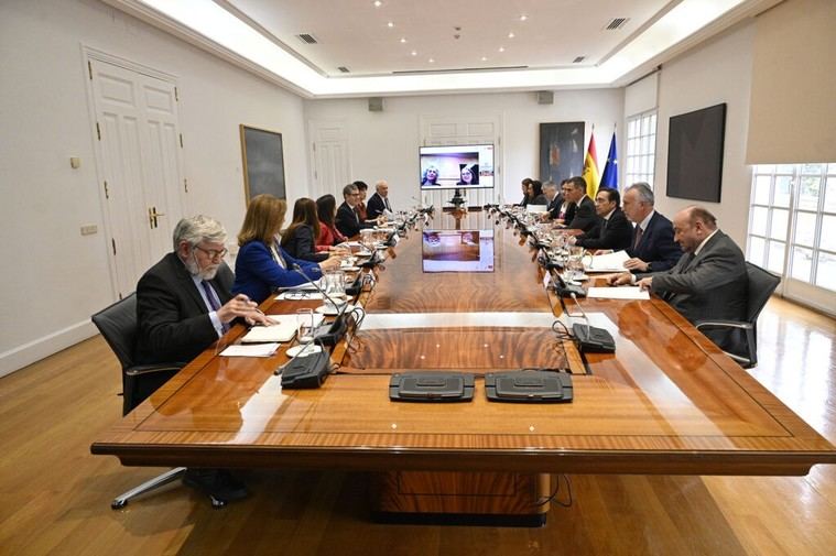 Sánchez lidera reunión del Patronato de la Fundación Memorial de Víctimas del Terrorismo