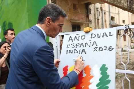 Sánchez fortalece la relación estratégica entre España e India en su visita a Nueva Delhi