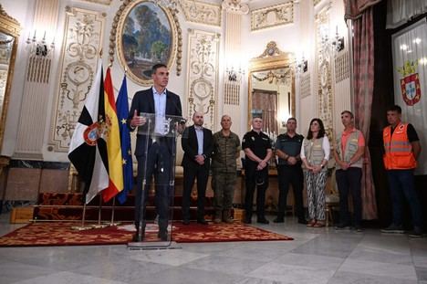 Sánchez asegura que se usarán todos los recursos del Estado para la seguridad en Ceuta