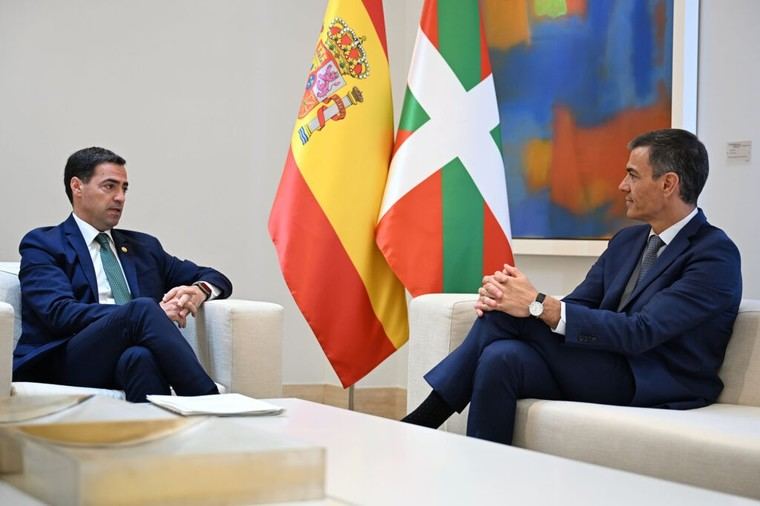 Sánchez y Pradales acuerdan nuevos traspasos de competencias para el País Vasco