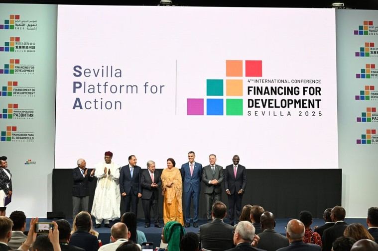 Sánchez y Guterres lanzan la Plataforma de Sevilla para impulsar la financiación del desarrollo