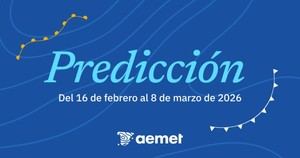 Pronóstico meteorológico del 16 de febrero al 8 de marzo de 2026