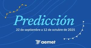 Pronóstico meteorológico del 22 de septiembre al 12 de octubre de 2025