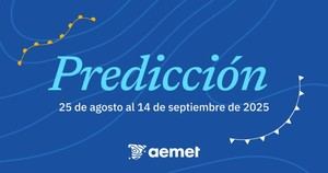 Clima inusual para finales de agosto y principios de septiembre de 2025