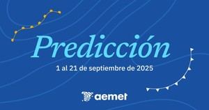 Pronóstico meteorológico para septiembre de 2025