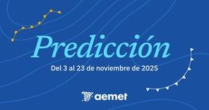 Pronóstico meteorológico para noviembre de 2025 en España