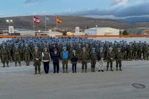 Robles destaca el compromiso de España con la paz en Líbano
