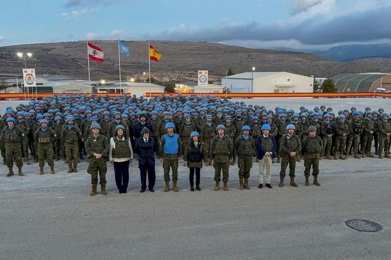 Robles destaca el compromiso de España con la paz en Líbano