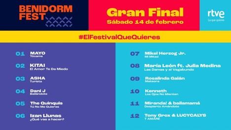 RTVE se alista para la emocionante final del Benidorm Fest 2026