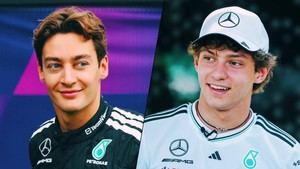 Russell optimista sobre la consistencia del nuevo Mercedes para 2025 mientras Antonelli se prepara para su debut