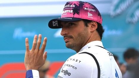Sainz destaca las nuevas metas de Williams tras su primer doble punto en Miami