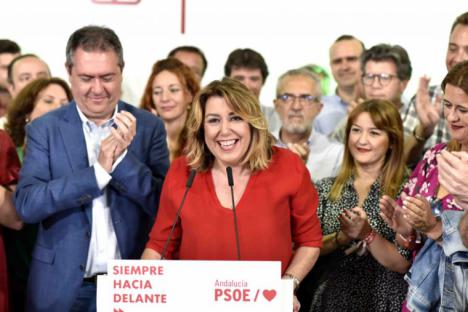 El PSOE demuestra su fuerza en Andalucía