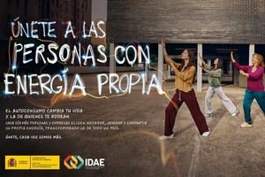El IDAE relanza la campaña sobre autoconsumo energético y sus beneficios