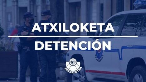 Detenido un joven por robo con intimidación en Trapagaran