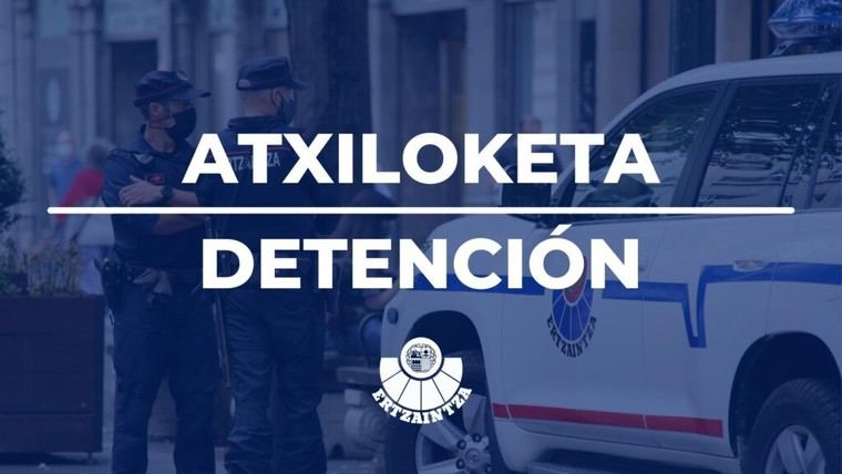 Detenido un joven por robo con intimidación en Trapagaran