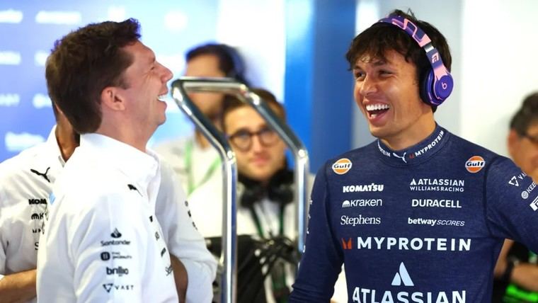 Albon brilla en 2025 con Williams, según Vowles
