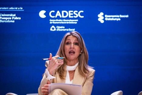 Yolanda Díaz impulsa la Red de Jóvenes para transformar la economía social en España